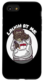 iPhone SE (2020) / 7 / 8 Laugh At Me スタンドアップコメディ カワウソ スタンドアップコメディアン用 スマホケース