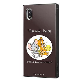 イングレム Xperia Ace III / 『トムとジェリー』/耐衝撃ハイブリッドケース KAKU / ジェリーとタフィー_チーズ IQ-WXPAM3K3TB/TJ22