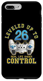 iPhone 7 Plus/8 Plus 誕生日ゲームコントローラー 26歳の子供と大人 スマホケース