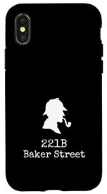 iPhone X/XS ブック愛好家 - 221b ベイカーストリート - 探偵シャーロック・ホームズ スマホケース