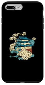 iPhone 7 Plus/8 Plus アジア伝統美術館 日本海波イッポン スマホケース