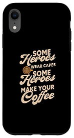 iPhone XR Hero コーヒーメーカー バリスタ コーヒーバー スマホケース