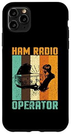 iPhone 11 Pro Max Retro Ham Radio I ベースステーション アマチュアラジオ I Ham Radio スマホケース