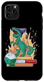 iPhone 11 Pro Max ファンタジー ウィザード 恐竜 魔女 ボードゲーム コミック Tレックス オタク スマホケース