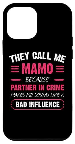 iPhone 12 mini They Call Me Mamo Because Partner In Crime 面白い スマホケース