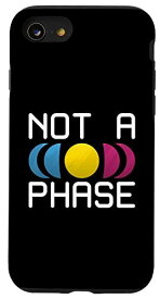 iPhone SE (2020) / 7 / 8 Not A Phase パンセクシャルフラッグ 月 LGBTQ 宇宙 ゲイプライド 同盟 スマホケース