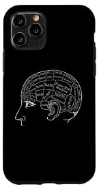 iPhone 11 Pro コンピュータサイエンスコーダー脳:科学向けギフト スマホケース