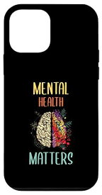 iPhone 12 mini Mental Health Matters 脳拡散啓発ギフト スマホケース