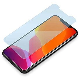 Premium Style iPhone 11 Pro Max用 治具付き 液晶保護フィルム ブルーライト低減/光沢 PG-19CBL01