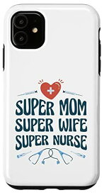 iPhone 11 VXL 看護師 ツール ライフセーバー 看護 お母さん ママ リラックス ノー・ウォーレス スマホケース