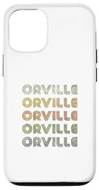 iPhone 12/12 Pro Love Heart Orville Tシャツ グランジ/ヴィンテージスタイル ブラック オービル スマホケース