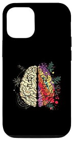iPhone 12/12 Pro 脳神経系 右 左 脳 記憶 脳神経 スマホケース
