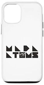 iPhone 12/12 Pro Mada Atoms ブロックロゴ スマホケース