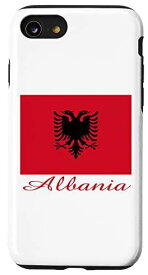 iPhone SE (2020) / 7 / 8 アルバニア アルバニア国旗 お土産 スマホケース
