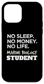 iPhone 12 mini Sleep No Money No Life Marine Biology Student スマホケース