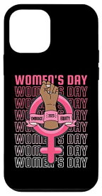 iPhone 12 mini International Women's Day 2023 Embrace Equity Tシャツ スマホケース