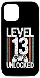 iPhone 12/12 Pro 13歳の誕生日ゲーマー - レベル13 アンロック - ゲームコントローラー スマホケース