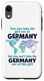 iPhone XR ドイツからの転勤 - ドイツ出身の誇り高い少女 スマホケース
