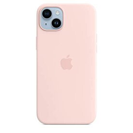 Apple MagSafe対応iPhone 14 Plusシリコーンケース - チョークピンク ???????