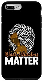 iPhone 7 Plus/8 Plus 黒人教育者問題黒人歴史月間教師 スマホケース