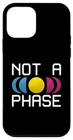iPhone 12 mini Not A Phase パンセクシャルフラッグ 月 LGBTQ 宇宙 ゲイプライド 同盟 スマホケース