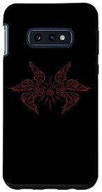 Galaxy S10e Alt Goth Leviathan Cross 聖書 正確 大天使の翼 スマホケース