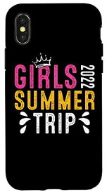 iPhone X/XS Girls Trip夏 2022 母娘 クルーズファン 女性用 スマホケース