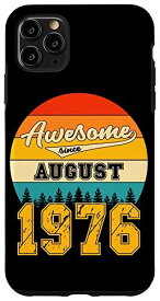 iPhone 11 Pro Max 1976 年 8 月 生まれの 46 歳の誕生日 スマホケース