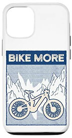 iPhone 12/12 Pro Cool BIKE MORE Eバイク 自転車 ライダー 電動マウンテンバイク スマホケース