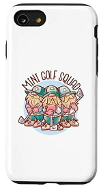 iPhone SE (2020) / 7 / 8 ミニゴルフクラブでミニゴルフクラブが楽しめるミニゴルフデザイン。 スマホケース