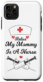 iPhone 11 Pro Max 看護師 ツール ライフセーバー 看護 お母さん ママ リラックス ノー・ウォーレス スマホケース