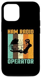 iPhone 12/12 Pro Retro Ham Radio I ベースステーション アマチュアラジオ I Ham Radio スマホケース