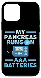 iPhone 12 mini 私の膵臓は単4電池1型糖尿病意識で動作します スマホケース