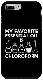 iPhone 7 Plus/8 Plus My Favorite Essential Oil is chloroform 面白いギフト スマホケース