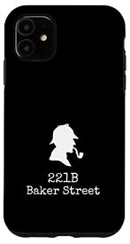 iPhone 11 ブック愛好家 - 221b ベイカーストリート - 探偵シャーロック・ホームズ スマホケース