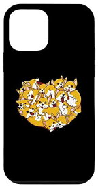 iPhone 12 mini Corgis Heart Shape I Love My Corgi Dog Dogs Valentines Day スマホケース