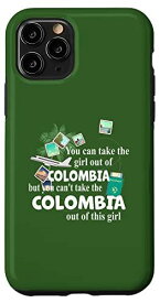 iPhone 11 Pro コロンビアの女の子-コロンビアの愛国的な女の子 スマホケース