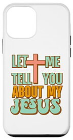 iPhone 12 mini Let My Tell You About My Jesus ハッピーイースターデー クリスチャン スマホケース