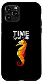 iPhone 11 Pro Time Spent With タツノオトシゴ I Cute Seahorse I Kids タツノオトシゴ スマホケース