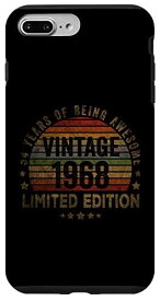 iPhone 7 Plus/8 Plus 54 Year Old Gifts Vintage 1968 Limited Edition 54th Birthday スマホケース