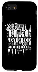 iPhone SE (2020) / 7 / 8 軍隊: Vet Bod Like Dad Bod But With More Back Pain - 愛国アメリカ スマホケース
