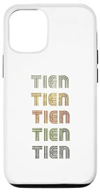 iPhone 12/12 Pro Love Heart Tien Tシャツ グランジ/ヴィンテージスタイル ブラックティーン スマホケース