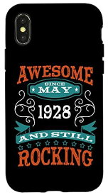 iPhone X/XS 1928年5月から素晴らしい誕生日と記念日。 スマホケース