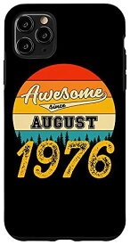 iPhone 11 Pro Max 1976 年8月生まれの 47 歳の誕生日 スマホケース