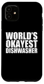 iPhone 11 食器洗い機:World's Okayest Funny スマホケース