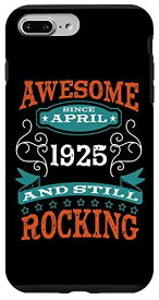 iPhone 7 Plus/8 Plus 1925年4月から素晴らしい誕生日と記念日。 スマホケース