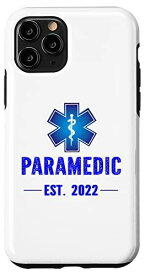 iPhone 11 Pro 救急隊士設立 Est 2022 EMS EMT 医療卒業 スマホケース