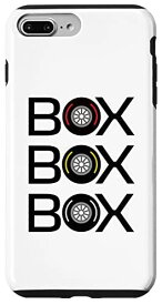 iPhone 7 Plus/8 Plus ボックスボックスボックスボックスラジオコール、ピットクルータイヤレーシング スマホケース