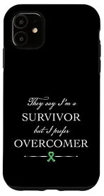 iPhone 11 肝臓がんサバイバー - I Prefer Overcomer スマホケース