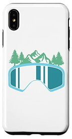iPhone XS Max 本物のプリンセスがスキーブーツを履く、スキー、女性スキーヤー スマホケース